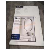 Black Framed Mirror 18"x30"