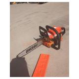 Echo Gas Chainsaw, Sold as is where is. No