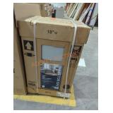 Hampton Bay 18" wall cabinet gray