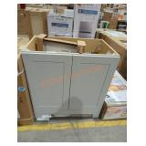 Gray Vanity w/ Top 30" x 18.5" x 32"
