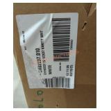 Swan White Vanity Top 22.5" x 37"