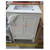White Vanity w/ Top