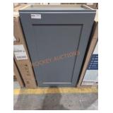 Blue/ Grey Cabinet 21" x 36" x 13" APPROX