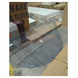 Basement well covers clear