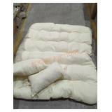 Patio Cushion w/ Small Pillows