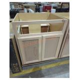 27" x 25" x 35" unfinished cabinet base