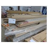 Skid LOT Assorted Size & Color Laminate Countertop