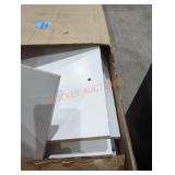 White shelf closet organizer