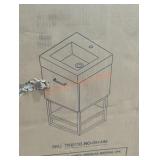 18" single sink vanity