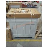 Gray Vanity w/ Top 30" x 18.5" x 34.5"