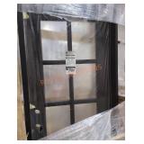 Onyx Stained Clear Glass Door 80" x 32"