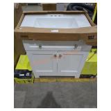 Vanity With Sink Top 30"x34"x18" APPROX