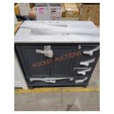 Vanity With Sink Top 37"x35.5"x22" APPROX