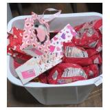 Valentines candy hamper lot