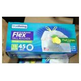 TrueLiving 13 Gal Trash Bags - Qty 4