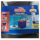 Mr. Clean spin mop dual bucket system