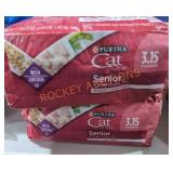 2 Bags of Purina Senior Cat Food