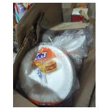 Styrofoam Plates Box Lot