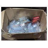 Plastic dishware box lot