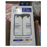 Dove Damaged Repair Shampoo/Conditioner - Qty 4
