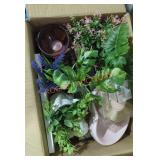 Home Decor and faux plants