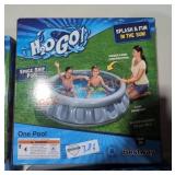 H2O Go! Gray Inflatable Pool
