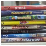 Stack of misc. Blueray movies
