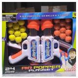 4 air poppers playsets