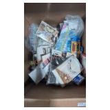 Misc art supplies box lot
