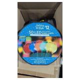 Holiday LED globe lights