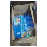 Birthday party plastic table covers box lot