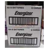 2 Boxes of Energizer AA batteries