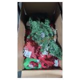Christmas decor box lot