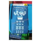 Food storage sets box lot