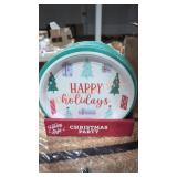 Christmas paper plates