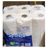 6 Sparkle paper towels