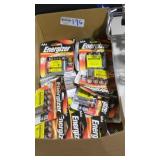 Box of Energizer batteries