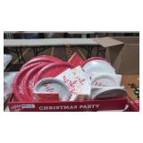 Disposable Christmas Plates