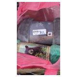 Mesh Tote with 5 blankets