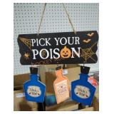 Halloween Signs - Qty 4