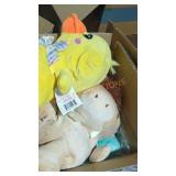 Easter plush stuffed animals box lot