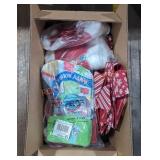 Christmas decor box lot
