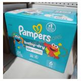 Pampers Size 6 Diapers - Box of 64