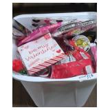 Valentines candy hamper lot