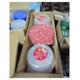 Christmas Tupperware Box Lot