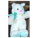 Pair of stuffed Easter bunnies