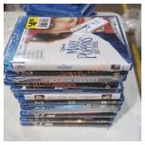 Blue ray movie lot