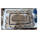 3 Jute rugs