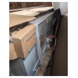 Bentworth 60" Light Gray Double Vanity