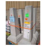 (4) 54" x 24" x 8 Concrete Deck Blocks